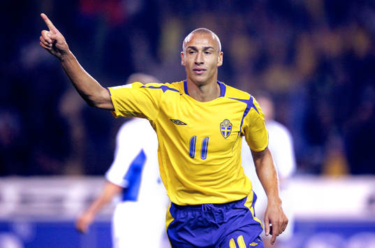 Henrik Larsson jubel