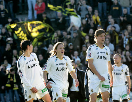 Gabriel Petrovic, Mattias Moström och Niklas Sandberg,