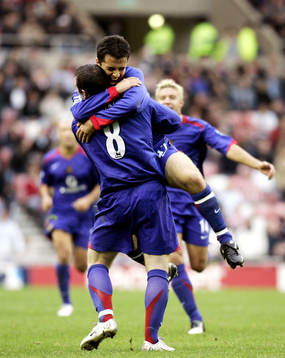 Fotboll, engelsk, premier league, Sunderland - Manchester