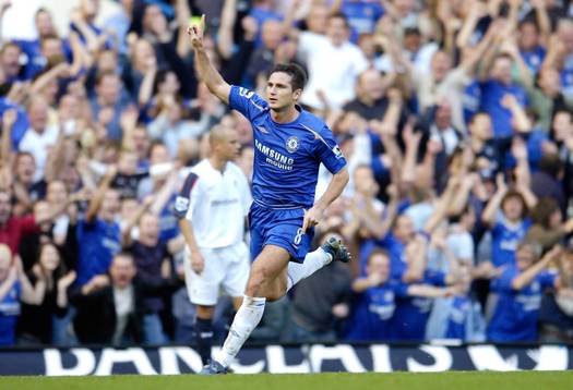 Frank Lampard, Chelsea (Jubel)