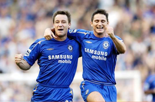 Frank Lampard och John Terry, Chelsea (Jubel)