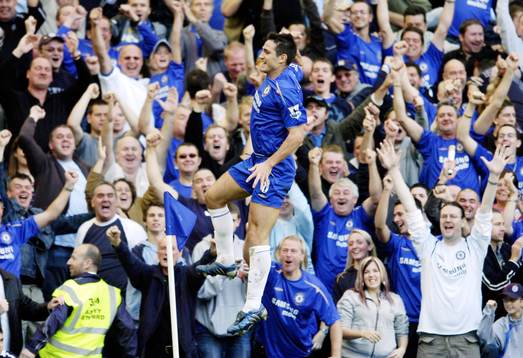 Frank Lampard, Chelsea (Jubel)