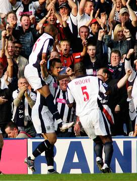 Fotboll, Premier League (Engelsk Liga), West Bromwich -