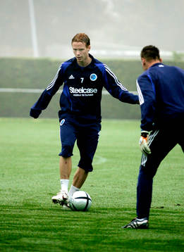 Alexander Farnerud, Strasbourg på träning
