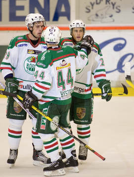 Mattias Carlsson, Fredrik Persson och Andreas Byström,