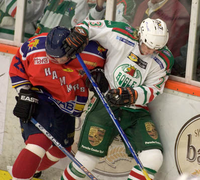 Daniel Åhsberg, Rögle och Henric Persson, Halmstad