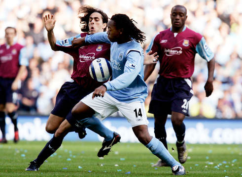 Fotboll. engelsk, premier league, Manchester City - West