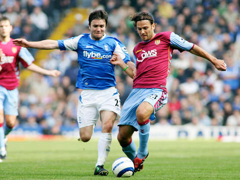 Fotboll, engelsk, premier league, Birmingham City v Aston