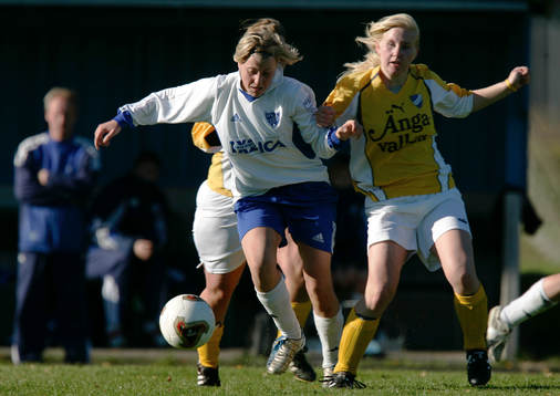 Fotboll, dam, kval, IFK Osby - IFK Malmö