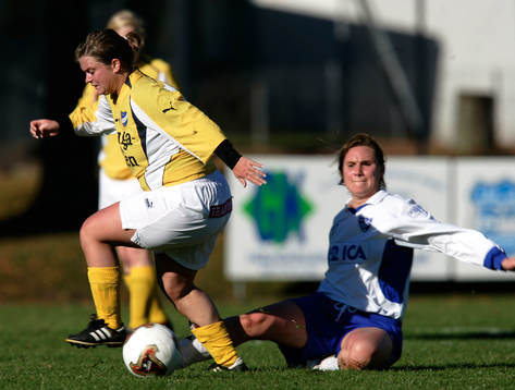 Fotboll, dam, kval, IFK Osby - IFK Malmö