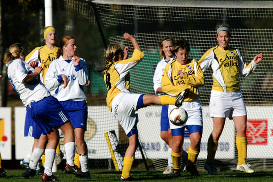 Fotboll, dam, kval, IFK Osby - IFK Malmö