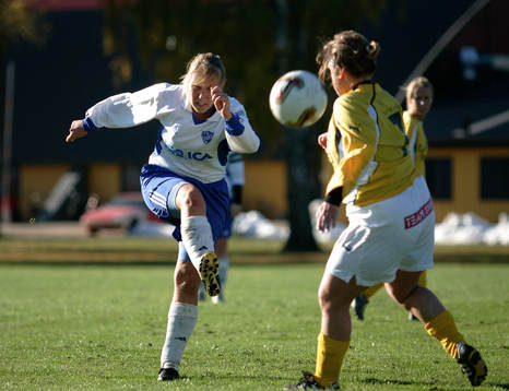 Fotboll, dam, kval, IFK Osby - IFK Malmö