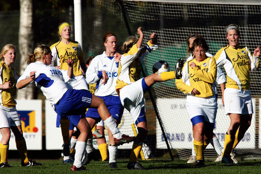Fotboll, dam, kval, IFK Osby - IFK Malmö
