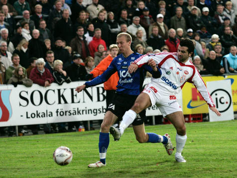 Andreas Johansson och Hasan Cetinkaya