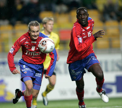 Fredrik Svanbäck och Olivier Karekezi, Helsingborg