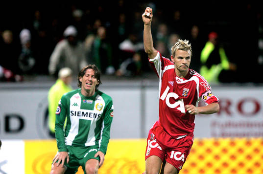 Niclas Alexandersson, jublar