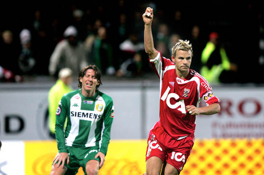 Niclas Alexandersson, jubel