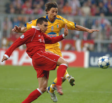 Zlatan Ibrahimovic, Juventus och Lucio, Bayren München