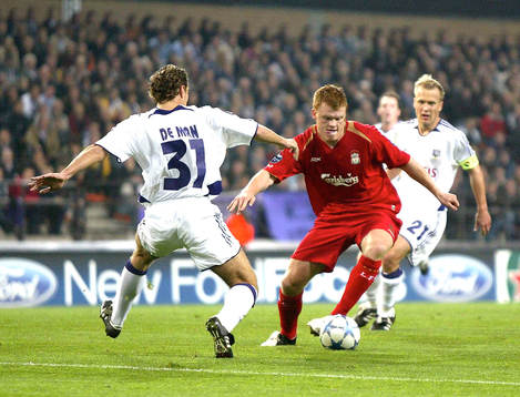 Fotboll, Champions League, RSC Anderlecht - Liverpool