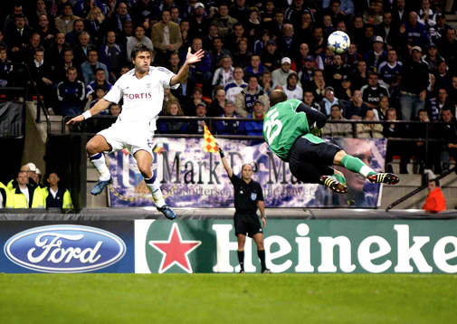Fotboll, Champions League, RSC Anderlecht - Liverpool