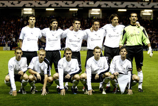 Fotboll, Champions League, Rangers - Artmedia Bratislava