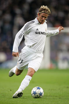 Fotboll, David Beckham, Real Madrid