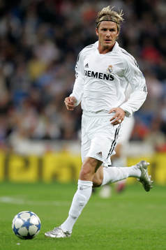 Fotboll, David Beckham, Real Madrid