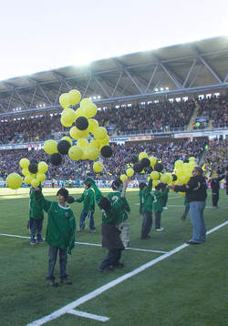 Ballonger, invigning