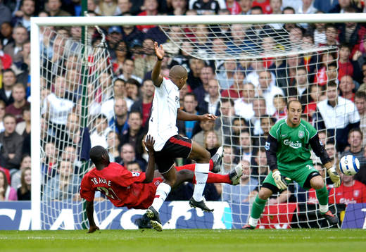 Fotboll, engelsk, Premier League, Fulham - Liverpool