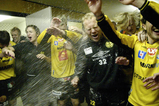 Mjällby, jubel