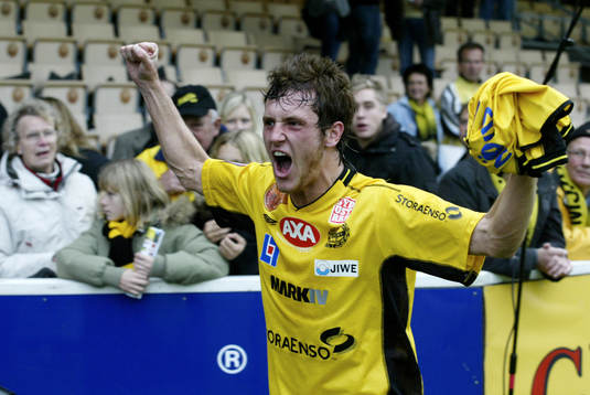 Philip Jonasson, Mjällby,  jubel