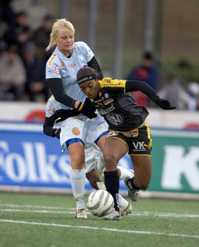 Marta Da Silva, Umeå och Nilla Fischer, Malmö