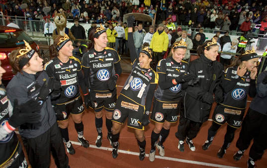 Marta Da Silva, Umeå, jubel. Svenska Mästare