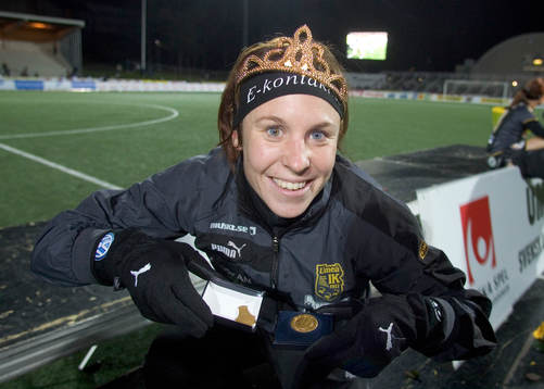 Hanna Ljungberg, medalj. Svenska Mästare