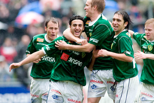 Michel Kamhic, målskytt, jubel