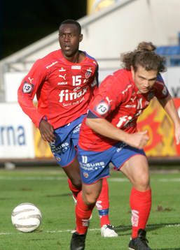 Olivier Karekezi och Peter Graulund,  Helsingborg