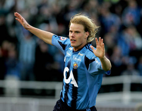 Djurgården Svenska Mästare. Fredrik Stenman, Djurgården.