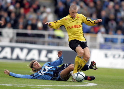 Johan Arneng, Djurgården och Samuel Holmén, Elfsborg