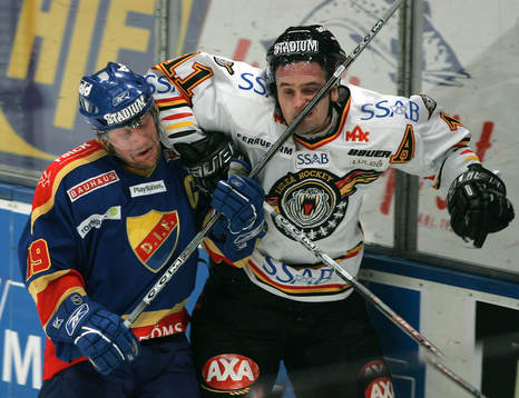 Jimmie Ölvestad, Djurgården oich Pavel Sarbek, Luleå