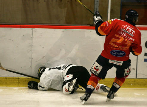 Ishockey. Allsvenskan. Växjö - AIK. Växjö (här