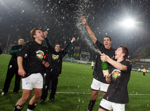 GAIS firar md champagne