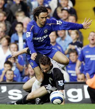Ricardo Carvalho, Chelsea och Paul Dickov, Blackburn