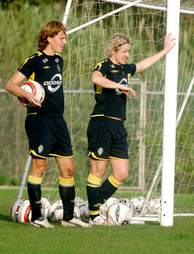 Malin Andersson och Victoria Svensson, Sverige