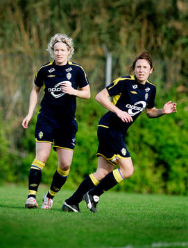 Victoria Svensson och Hanna Ljungberg, Sverige