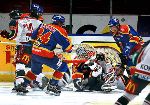 Tomi Kallio, Frölunda river ned målet över Teemu