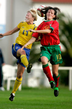 Anna Sjöström, Sverige och Paula Cristina, Portugal