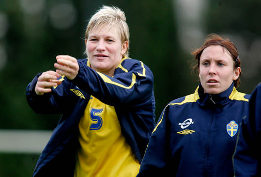 Kristin "kicki" Bengtsson och Hanna Ljungberg, Sverige