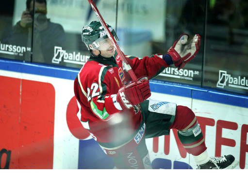 Jonas Esbjörs, Frölunda gör 2-0. Jubel