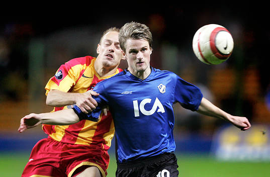 Gunnar Thorvaldsson, Halmstad och Nicolas Gillet, Lens