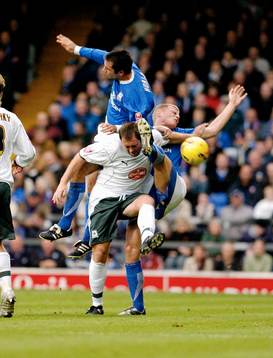 Jay McEveley och Kevin Horlock, Ipswich och Micky Evans,